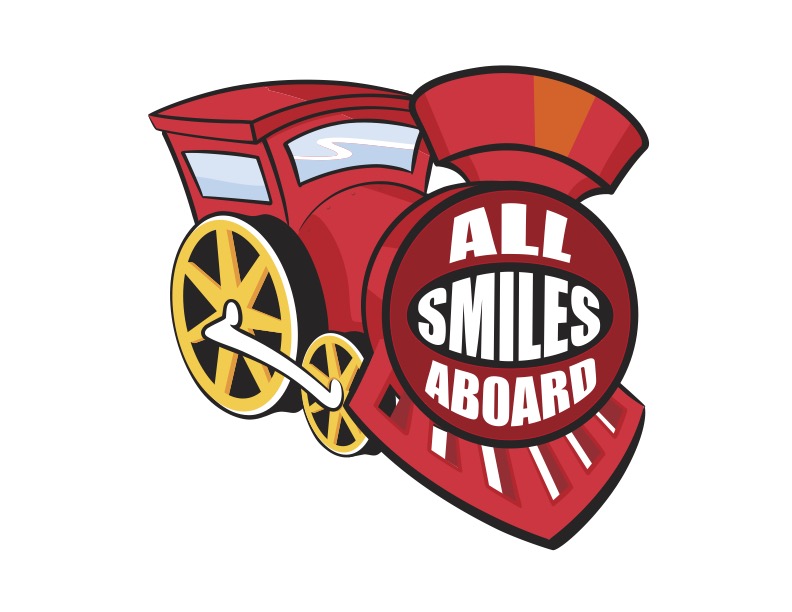 All Smiles Aboard Railroad logo